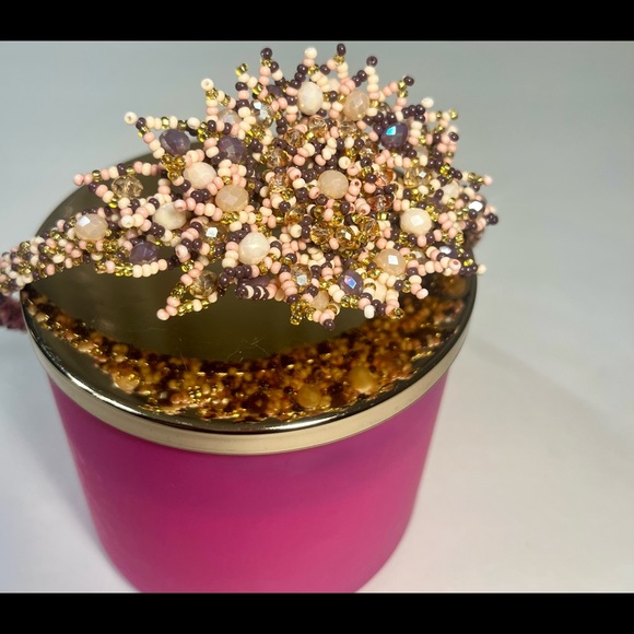 Mexican hair headband chaquira bead from Chiapas handmade - Picture 5 of 8